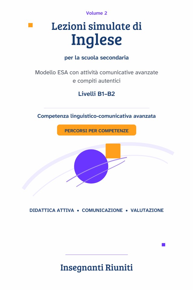 Copertina di Lezioni simulate di Inglese, secondaria — Livello B1–B2
