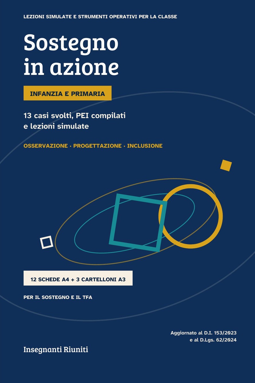Copertina di Sostegno in azione per la scuola dell'infanzia e primaria