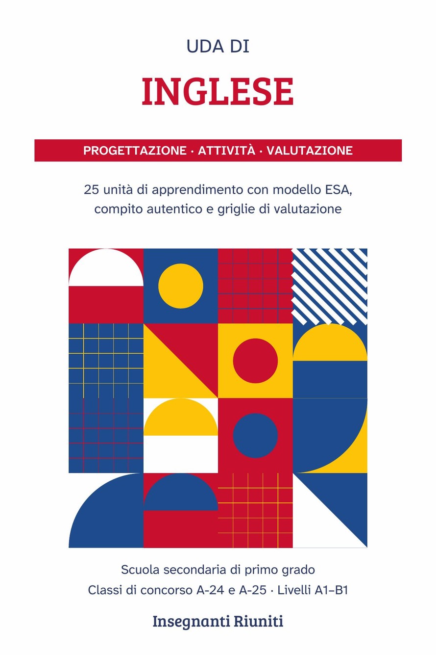 Copertina di UdA di Inglese, secondaria di primo grado — 25 unità con modello ESA